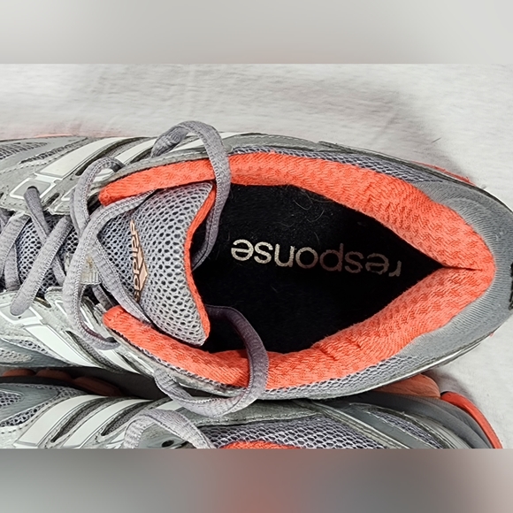 ADIDAS RESPONSE  CUSHION 22 WOMEN'S RUNNING SNEAKERS SIZE 8 GRAY - Picture 10 of 16